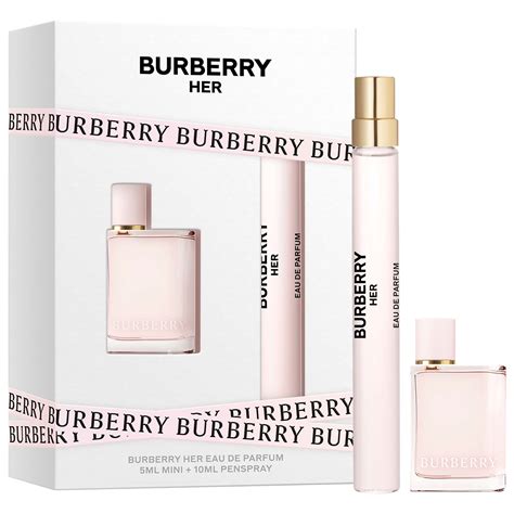 my burberry mini set|burberry her perfume mini set.